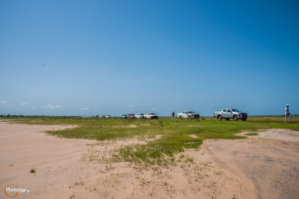 Visite de la Banque africaine de développement dans les rizières